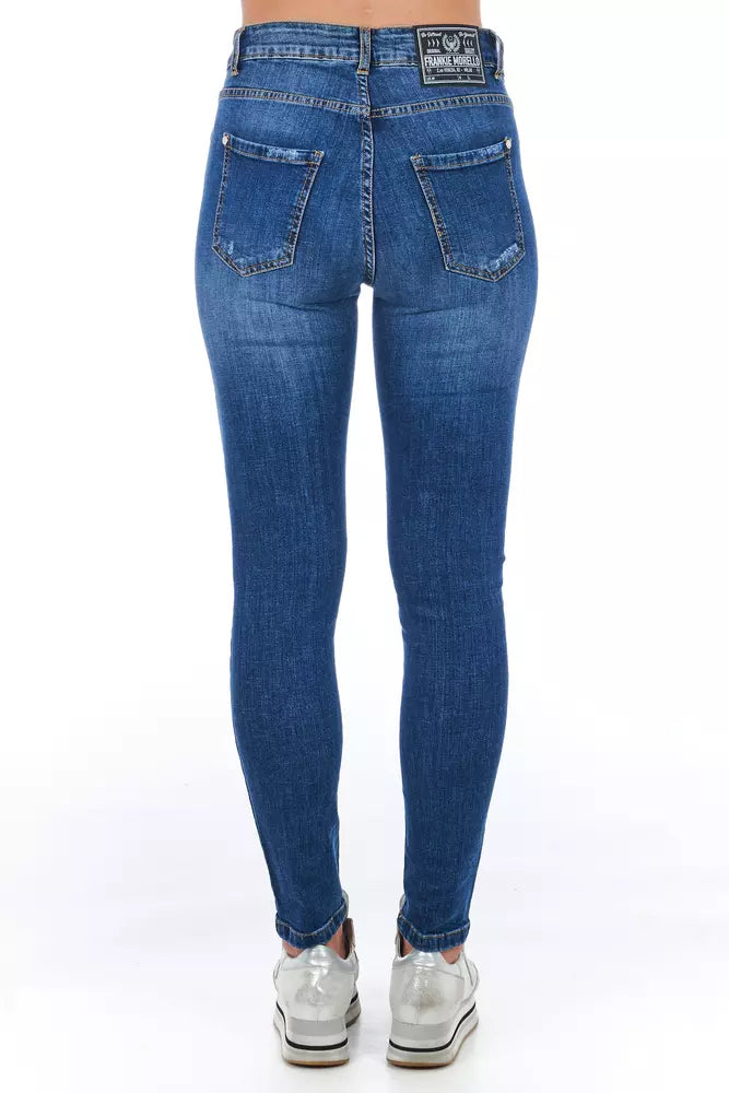 Frankie Morello Blue Denim Women's Jeans