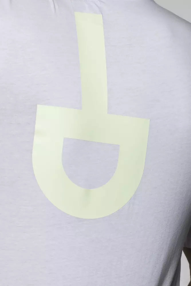 Tond White Cotton Men's Oversized T-Shirt
