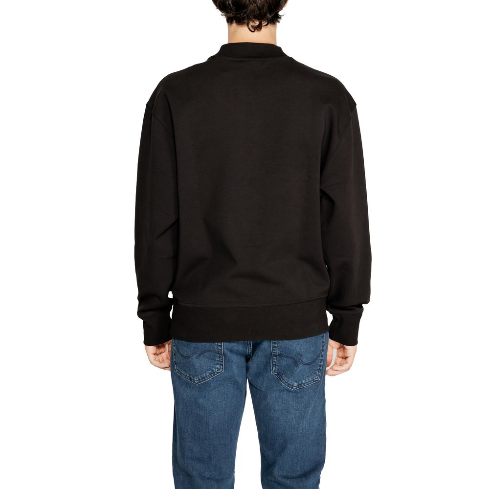 Calvin Klein Jeans Black Recycled Cotton Sweater
