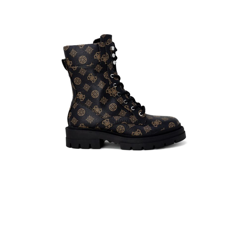 Guess Brown Artificial Leather Boot