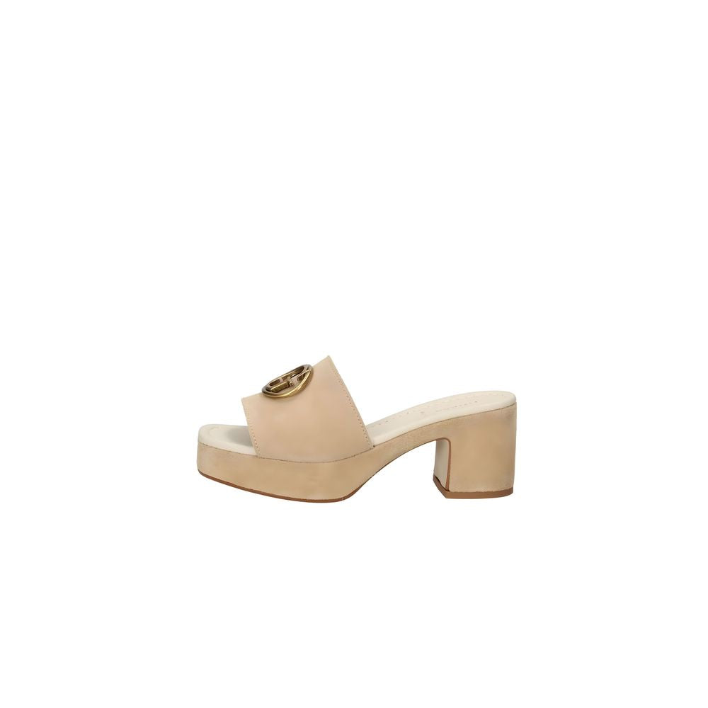 Guess Brown Suede Leather Sandal