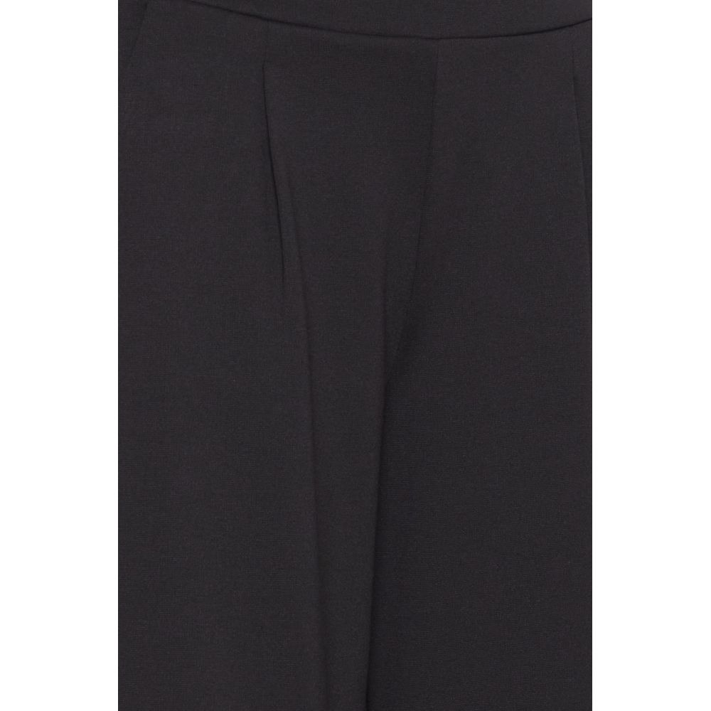 ICHI Black Recycled Polyester Jeans & Pant