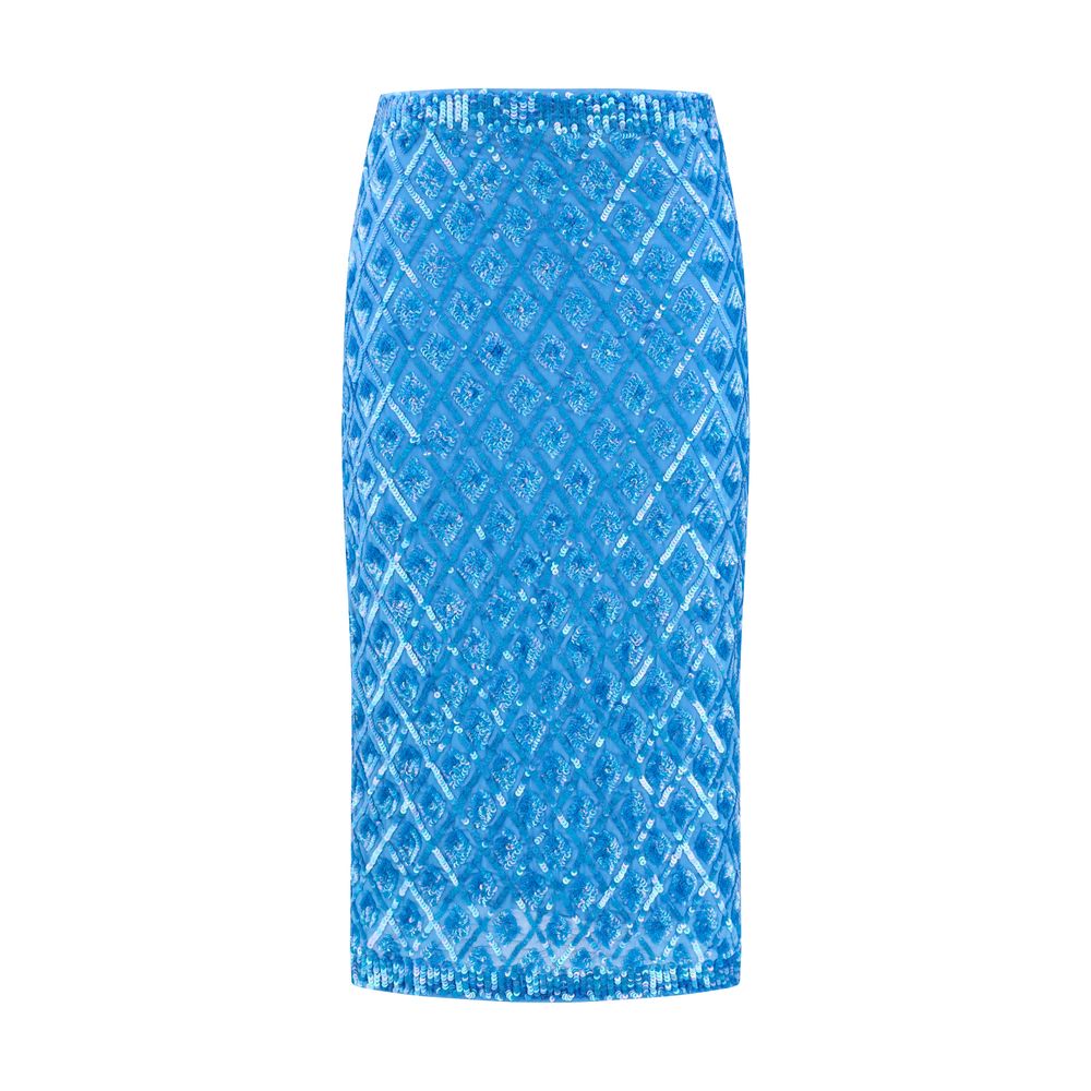 P.A.R.O.S.H. Sequined midi Skirt