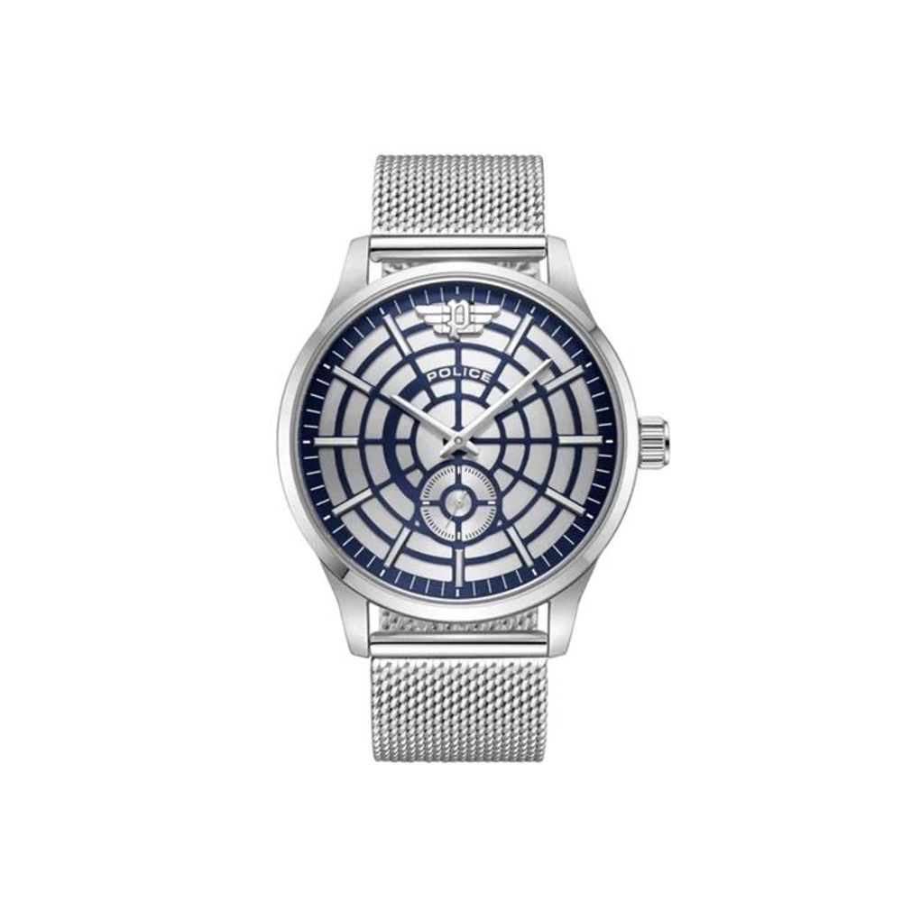 Police Gray Stainless Steel Watch