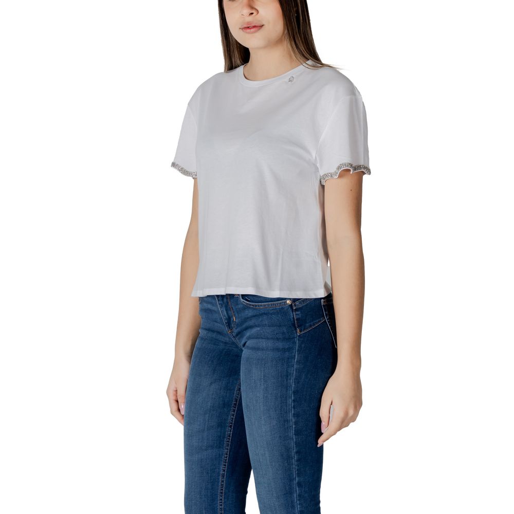 Liu Jo White Cotton Tops & T-Shirt
