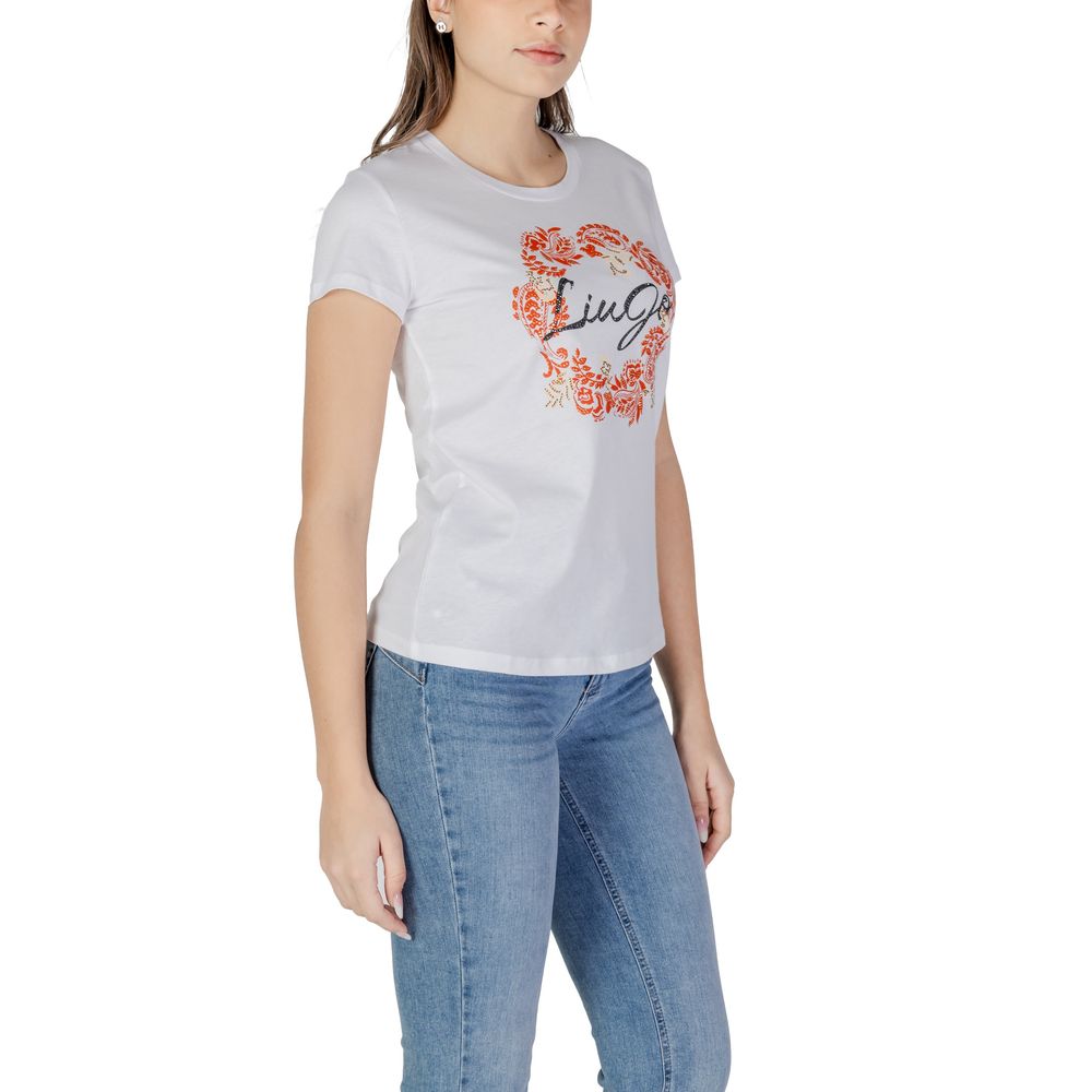 Liu Jo White Cotton Tops & T-Shirt