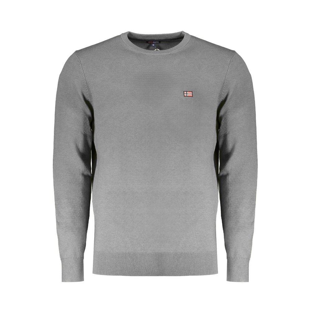 Norway 1963 Gray Polyester Men Sweater