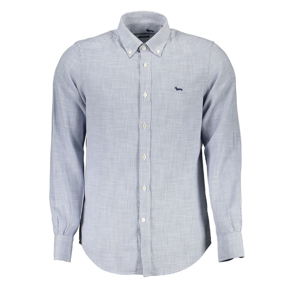 Harmont & Blaine Blue Cotton Men Shirt