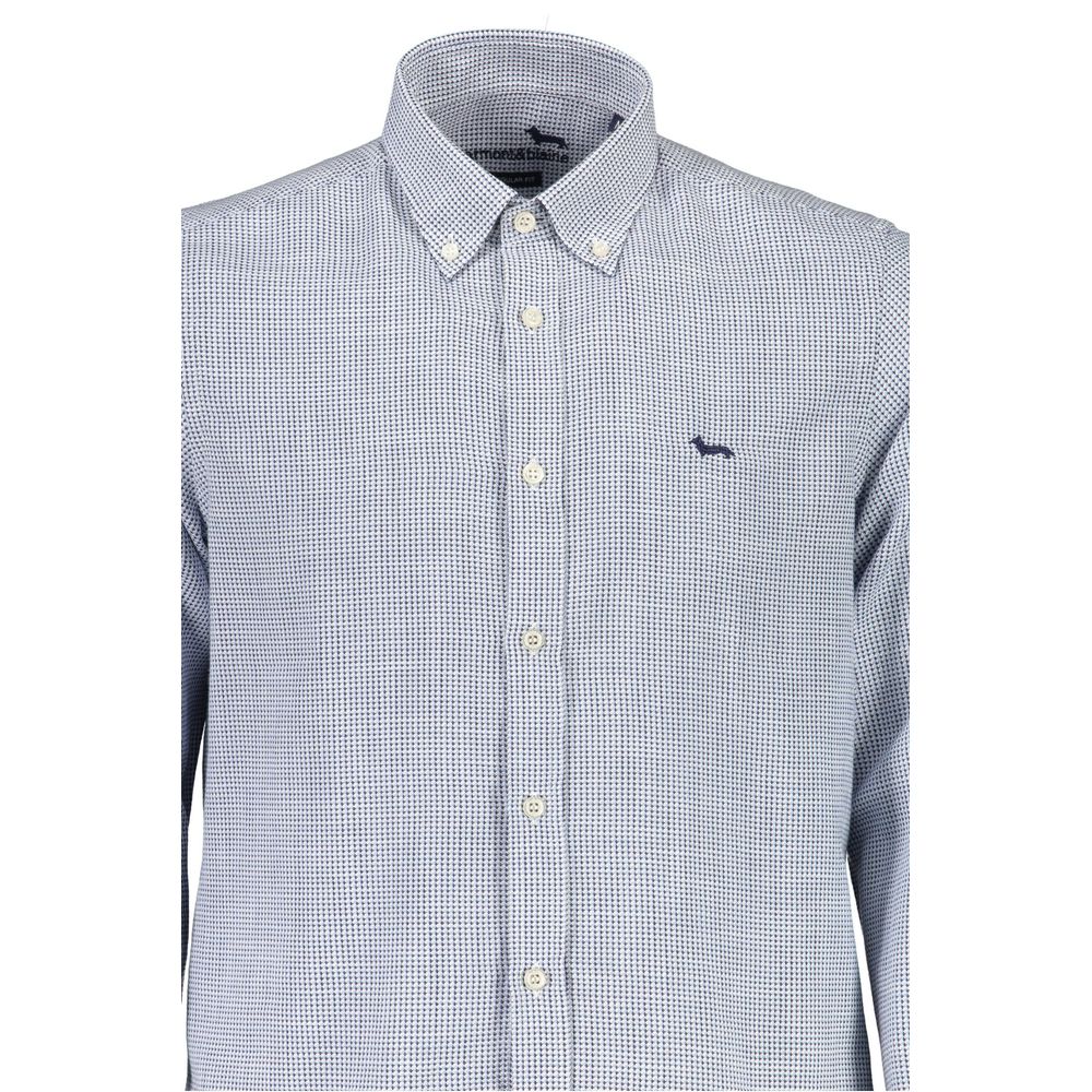 Harmont & Blaine Blue Cotton Men Shirt