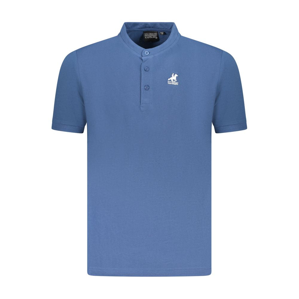 U.S. Grand Polo Blue Cotton Men Polo Shirt