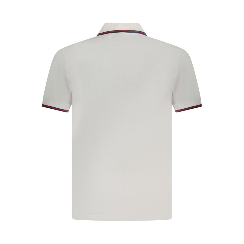U.S. Grand Polo White Cotton Men Polo Shirt