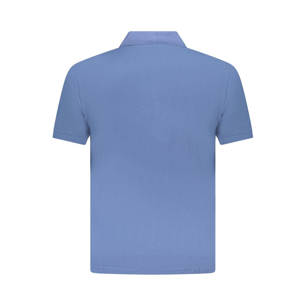 U.S. Grand Polo Blue Cotton Men Polo Shirt