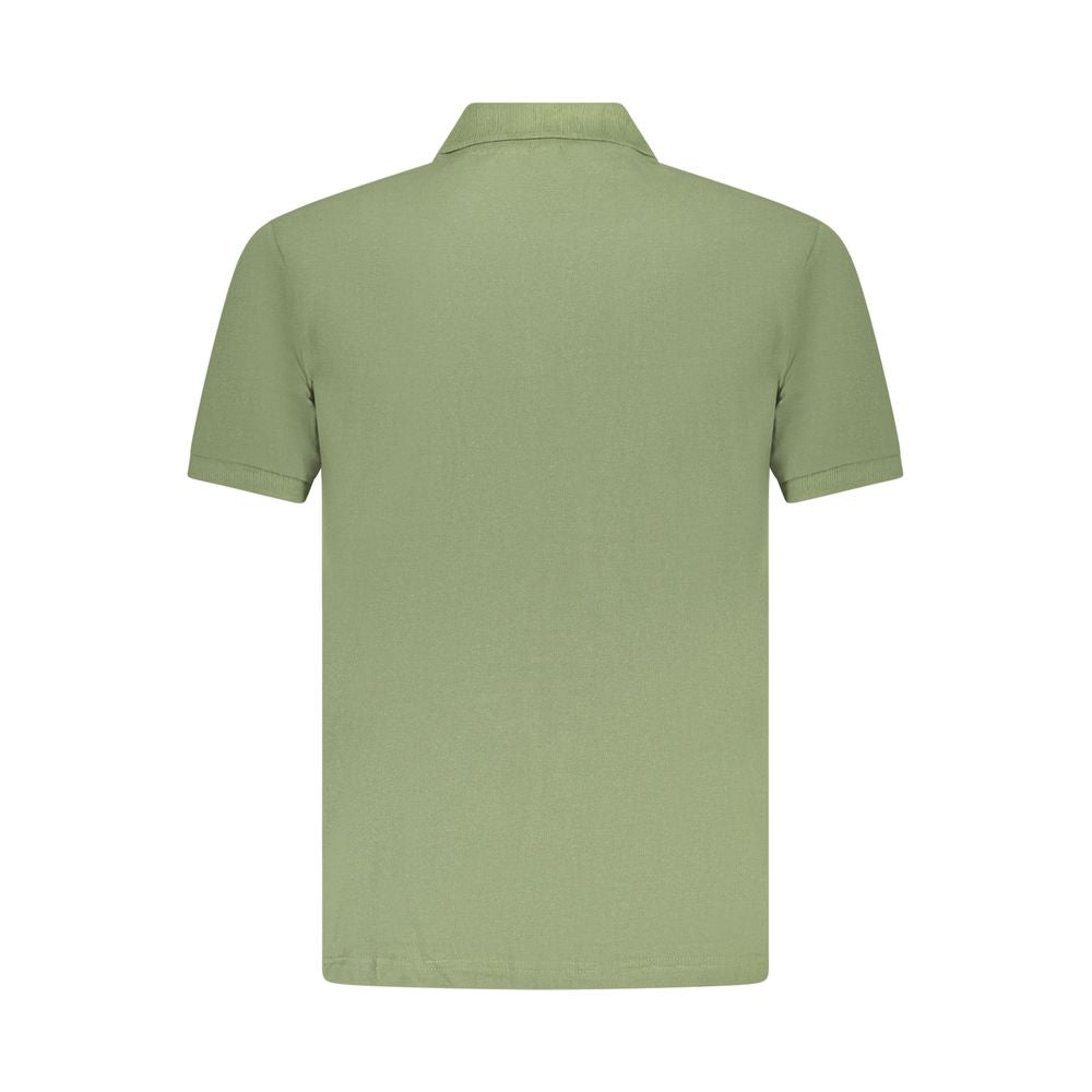 U.S. Grand Polo Green Cotton Men Polo Shirt